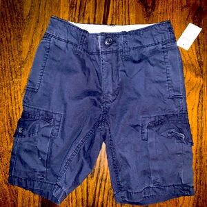 Boys Gap Cargo Shorts Navy Blue